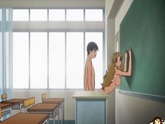 A Teacher Is Filled With Semen By A Student In A Hentai Video