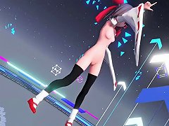 Japanese Mmd Beauty Performs Dance