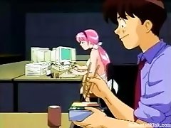 A Cartoon About A Girl With Pink Hair Who Enjoys Sex