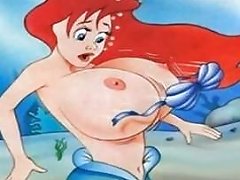 Ariel From The Little Mermaid Engages In Explicit Sexual Acts On Sunporno
