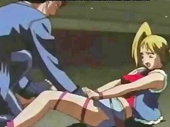 Blonde Hentai Gets Penetrated With Strap-on